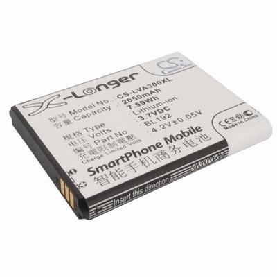 Lenovo A300 Mobile Phone Battery 3.7V 2050mAh Li-Ion LVA300XL