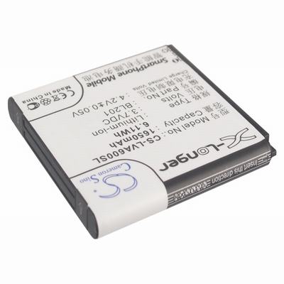 Lenovo A60+Mobile Phone Battery 3.7V 1650mAh Li-Ion LVA600SL