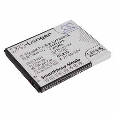 Lenovo A388t Mobile Phone Battery 3.7V 1900mAh Li-Ion LVA880SL