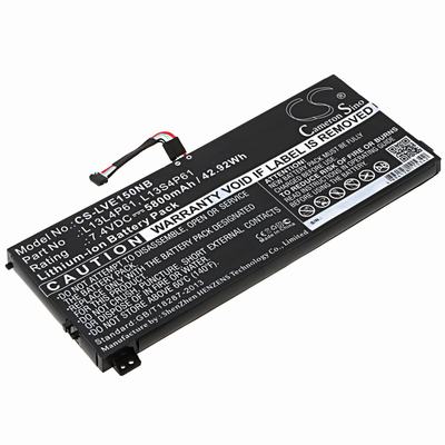 Lenovo Edge 15 Notebook Laptop Battery 7.4V 5800mAh Li-ion LVE150NB