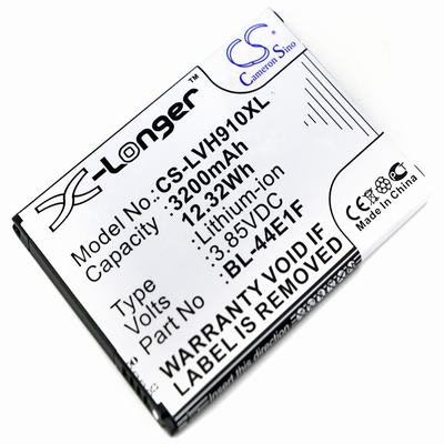 LG F800 Mobile SmartPhone Battery 3.85V 3200mAh Li-ion LVH910XL