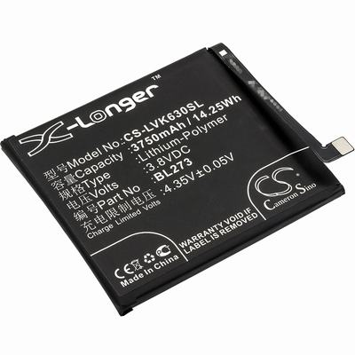 Lenovo K6 Note Mobile SmartPhone Battery 3.8V 3750mAh Li-Poly LVK630SL