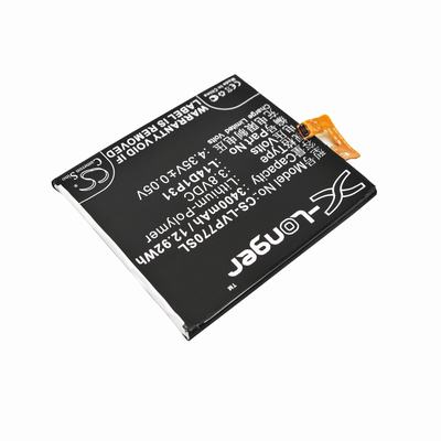 Lenovo PB1-770N Mobile Phone Battery 3.8V 3400mAh Li-Polymer LVP770SL