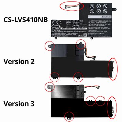 Lenovo S41 Laptop Notebook Battery 7.4V 4050mAh Li-Polymer LVS410NB
