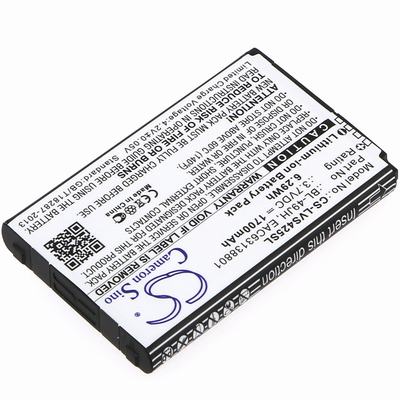 LG K100 Mobile SmartPhone Battery 3.7V 1700mAh Li-ion LVS425SL