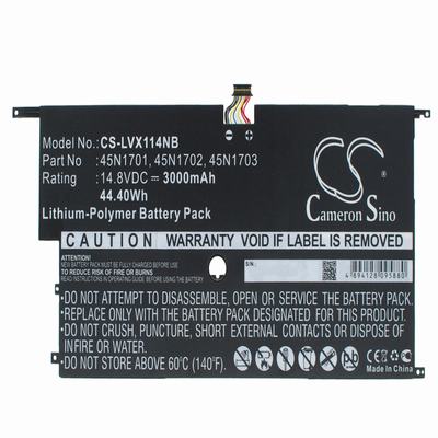 Lenovo 20A7 Notebook Laptop Battery 14.8V 3000mAh Li-Poly LVX114NB