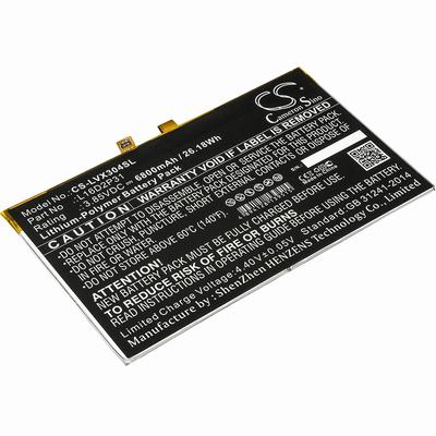 Lenovo Tab 4 10 Tablet Battery 3.85V 6800mAh Li-Poly LVX304SL