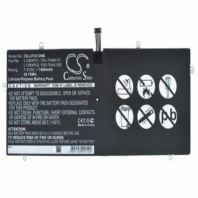 Lenovo Yoga 2 Pro 13.3" Notebook Laptop Battery 7.4V 7400mAh Li-Poly LVY213NB