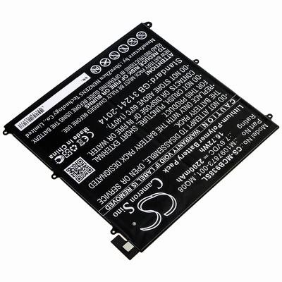 Microsoft Surface Book 1938 Tablet Battery 7.6V 2200mAh Li-Poly MCB938SL