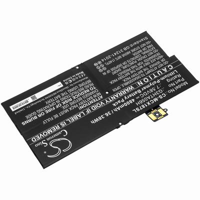Microsoft Surface Pro X 1876 Tablet Battery 7.58V 4800mAh Li-Poly MCX187SL