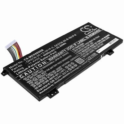 Machenike F117 Break Notebook Laptop Battery 11.4V 4000mAh Li-Poly MDX680NB