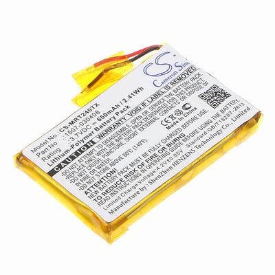 Rii i24T TV Box Battery 3.7V 650mAh Li-Poly MRT240TX