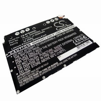 Motorola MZ604 Tablet Battery 7.4V 3250mAh Li-Poly MTB400SL