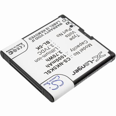 Nokia N85 Mobile Phone Battery 3.7V 1000mAh Li-ion NK5KSL