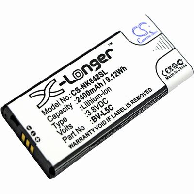 Nokia Lumia 640 Dual SIM Mobile SmartPhone Battery 3.8V 2400mAh Li-ion NK642SL