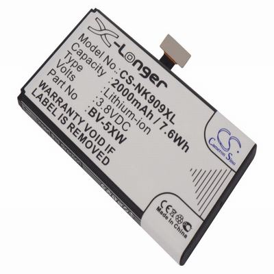 Nokia Lumia 1020 Mobile Phone Battery 3.8V 2000mAh Li-ion NK909XL