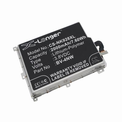 Nokia Lumia 928 Mobile Phone Battery 3.8V 2000mAh Li-Polymer NK928XL