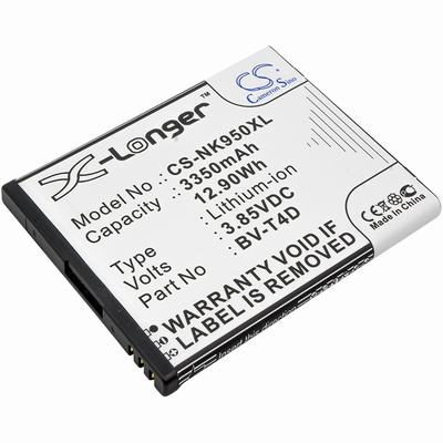 Nokia Cityman Mobile SmartPhone Battery 3.85V 3350mAh Li-ion NK950XL