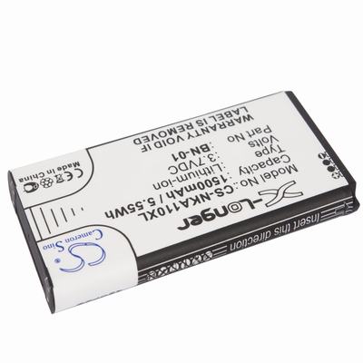 Nokia A110 Mobile Phone Battery 3.7V 1500mAh Li-ion NKA110XL