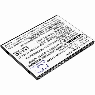 Nokia C1 Plus Mobile SmartPhone Battery 3.8V 2400mAh Li-ion NKC110SL