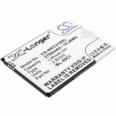 Nokia C21 Mobile SmartPhone Battery 3.8V 2700mAh Li-ion NKC210SL