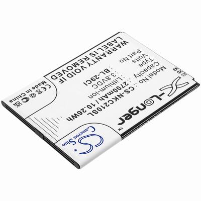 Nokia C21 Mobile SmartPhone Battery 3.8V 2700mAh Li-ion NKC210SL