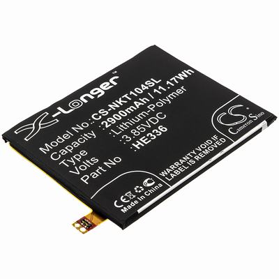 Nokia 5 Dual SIM Mobile SmartPhone Battery 3.85V 2900mAh Li-Poly NKT104SL