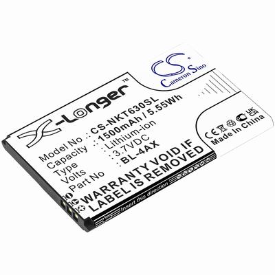 Nokia 6300 4G Mobile SmartPhone Battery 3.7V 1500mAh Li-ion NKT630SL