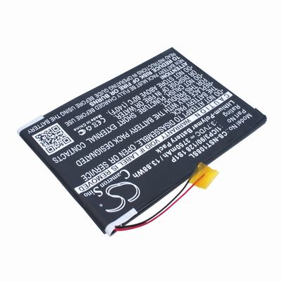 Nuvision 10.1" Tablet Battery 3.7V 3750mAh Li-Polymer NST108SL