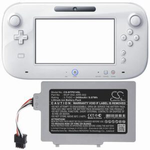 Nintendo Wii U 8G Game Console Battery 3.7V 2450mAh Li-ion NTP014SL