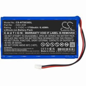 Nintendo Home Circuit Game Console Battery 3.7V 1750mAh Li-ion NTS038SL