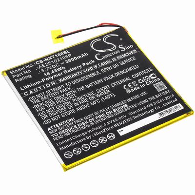 Nextbook Ares 8A Tablet Battery 3.7V 3900mAh Li-Poly NXT168SL