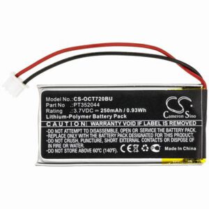 Oracle Tablet 720 CMOS / BackUp Battery 3.7V 250mAh Li-Poly OCT720BU