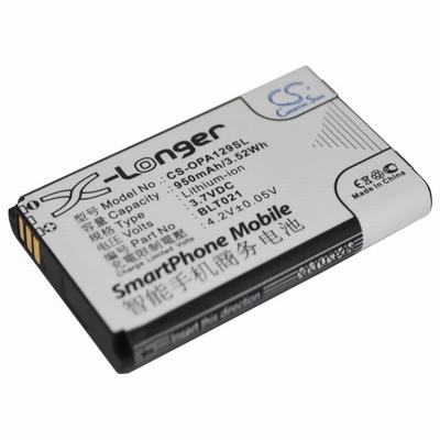 OPPO A129 Mobile Phone Battery 3.7V 950mAh Li-ion OPA129SL