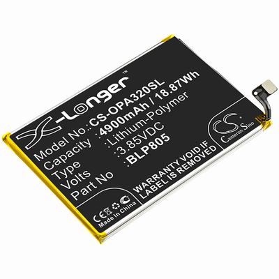 OPPO A32 Mobile SmartPhone Battery 3.85V 4900mAh Li-Poly OPA320SL