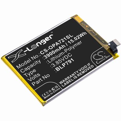 OPPO A72 5G 2020 Mobile SmartPhone Battery 3.85V 3900mAh Li-Poly OPA721SL