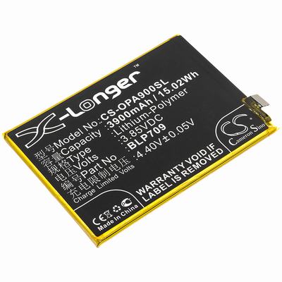 OPPO 1911 Mobile SmartPhone Battery 3.85V 3900mAh Li-Poly OPA900SL