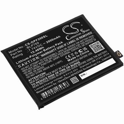 OPPO Find X2 Mobile SmartPhone Battery 7.74V 2000mAh Li-Poly OPF200SL