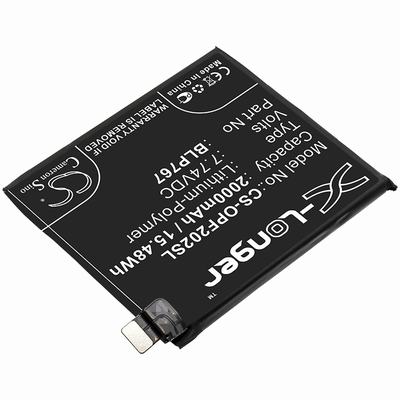 OPPO CPH2025 Mobile SmartPhone Battery 7.74V 2000mAh Li-Poly OPF202SL