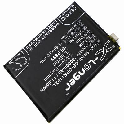 OPPO R11 Mobile SmartPhone Battery 3.85V 3000mAh Li-Poly OPR110XL