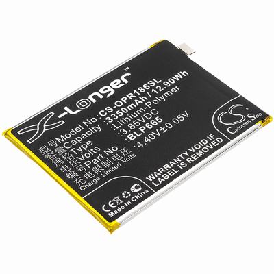 OPPO CPH1859 Mobile SmartPhone Battery 3.85V 3350mAh Li-Poly OPR186SL