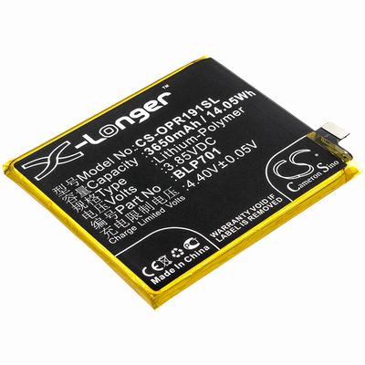 OPPO 1917 Mobile SmartPhone Battery 3.85V 3650mAh Li-Poly OPR191SL