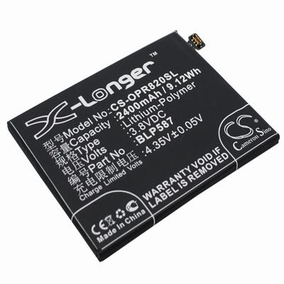 OPPO R1C Mobile Phone Battery 3.8V 2400mAh Li-Polymer OPR820SL