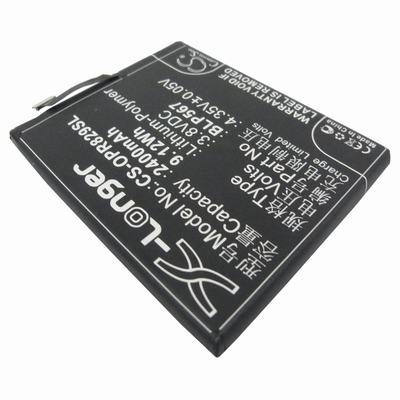 OPPO R1 Mobile Phone Battery 3.8V 2400mAh Li-Polymer OPR829SL