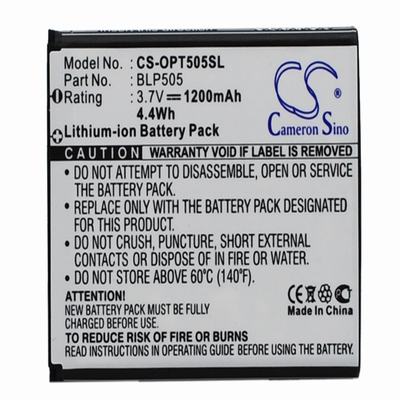 OPPO T9 Mobile SmartPhone Battery 3.7V 1200mAhLi-ion OPT505SL