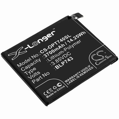 Oneplus 7T Mobile SmartPhone Battery 3.85V 3700mAh Li-Poly OPT740SL