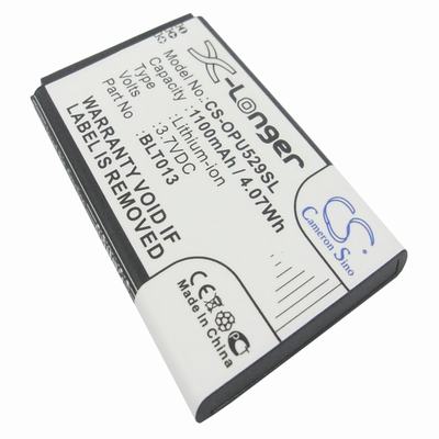 OPPO A209 Mobile Phone Battery 3.7V 1100mAh Li-ion OPU529SL