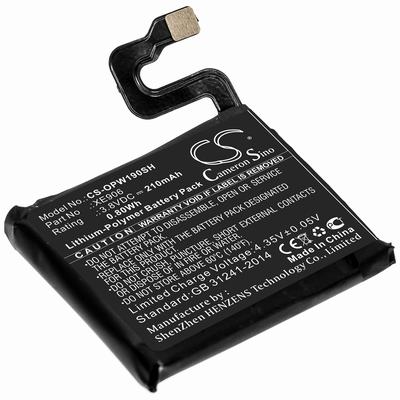 OPPO 41mm Smartwatch Battery 3.8V 210mAh Li-Poly OPW190SH