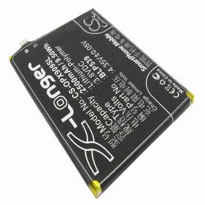 OPPO Oppo Find 5 Mobile Phone Battery 3.8V 2500mAh Li-Polymer OPX909SL