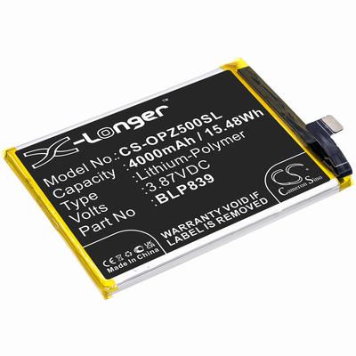 OPPO 2213 Mobile SmartPhone Battery 3.87V 4000mAh Li-Poly OPZ500SL